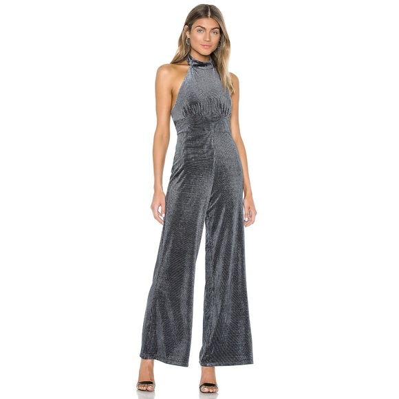 Privacy Please Pants - Privacy Please Tate Jumpsuit in Slate Blue XS